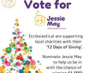 Vote for Jessie May - Ecclesiastical Competition