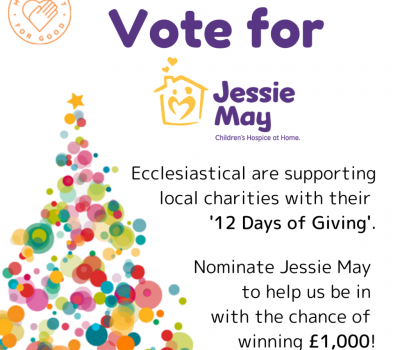 Vote for Jessie May - Ecclesiastical Competition