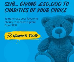 SEIB...giving £50,000 to charities of your choice