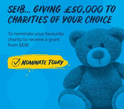 SEIB...giving £50,000 to charities of your choice