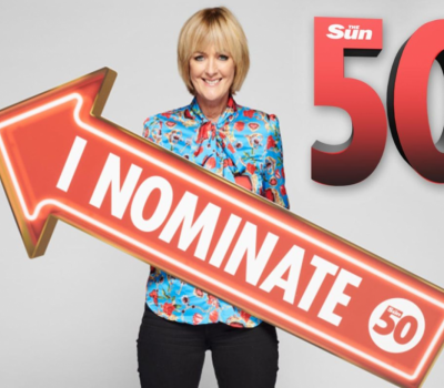 The Sun 50th Anniversary Charity Giveaway