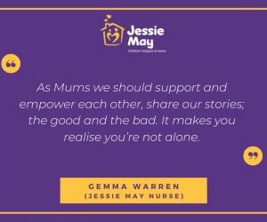 Mother's Day Quote from Jessie May nurse, Gemma