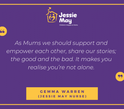 Mother's Day Quote from Jessie May nurse, Gemma