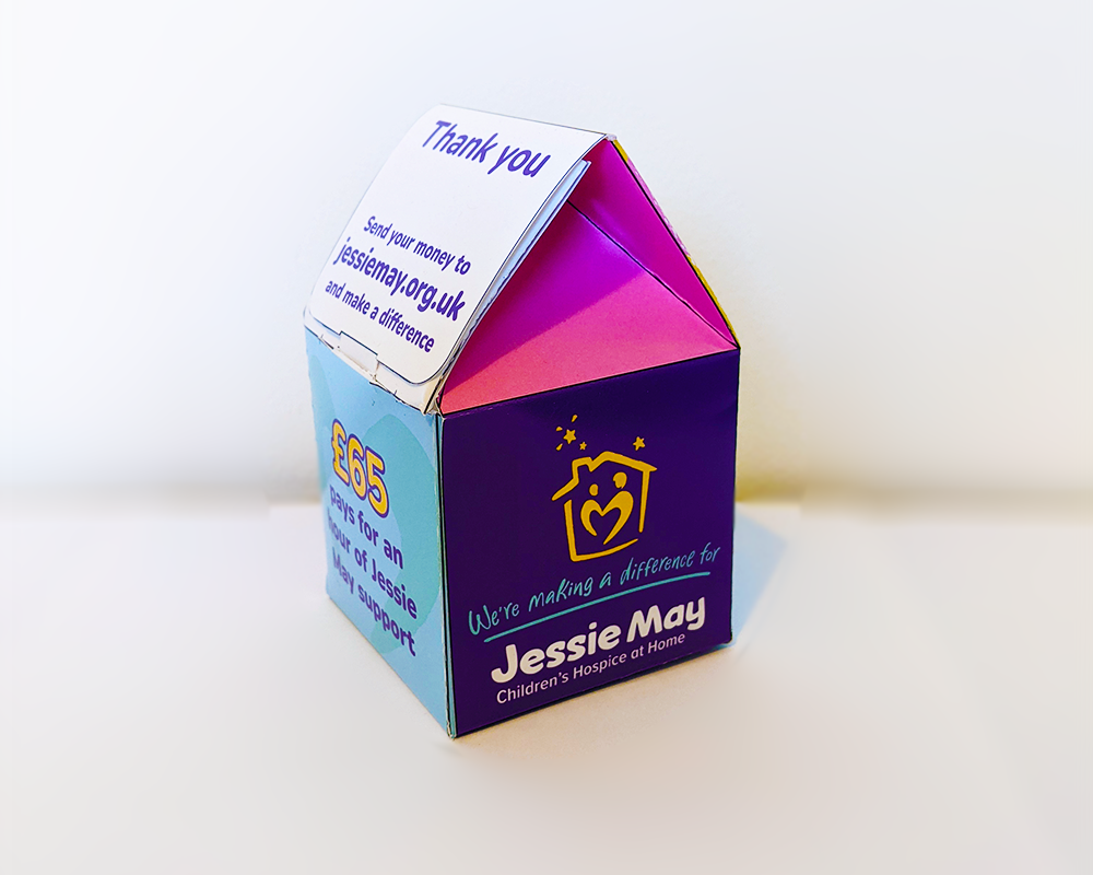 Jessie May cardboard collection boxes