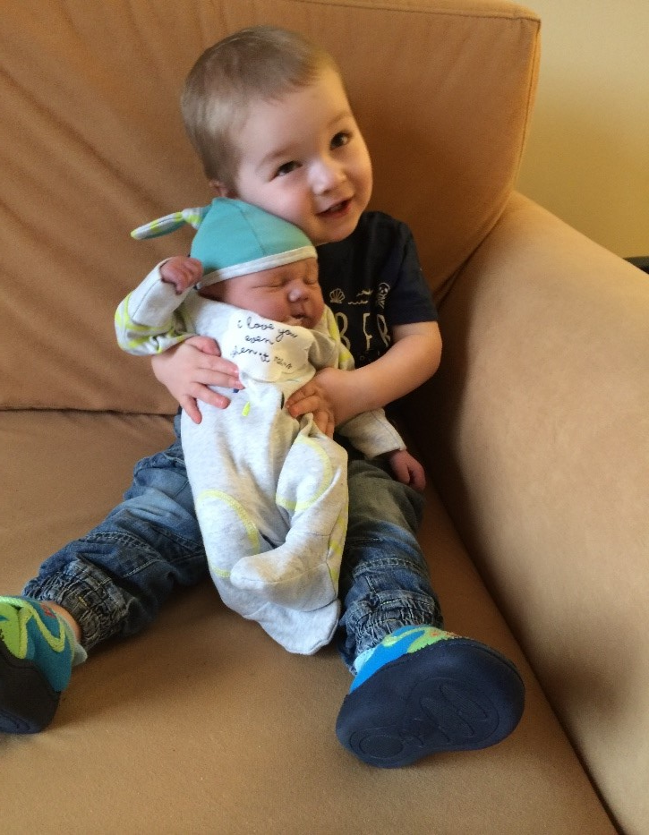 Charlie, and big brother Alfie