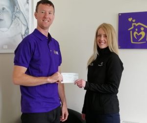 Jessie May nurse, Steve, receives fundraising boost from City West Commercials