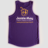 Jessie May Running Vest - Purple - Back