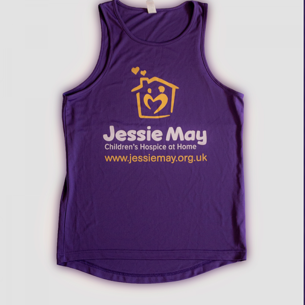 Jessie May Running Vest - Purple - Front