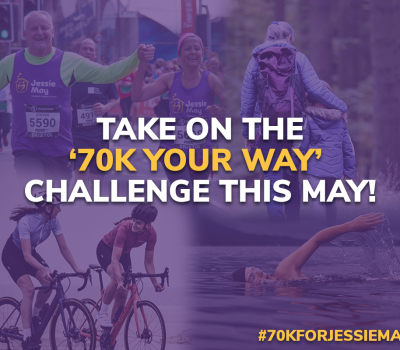 Take on the '70k Your Way' Challenge this May!